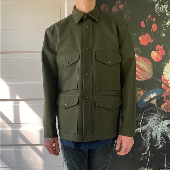 Vintage Other - Vintage Military Double Pocket Lightweight Shirt